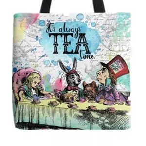Alice in Wonderland Tea Party Tote